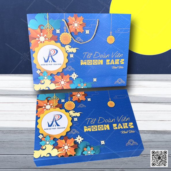 hộp đựng bánh trung thu khách hàng Nhôm Việt Pháp 1