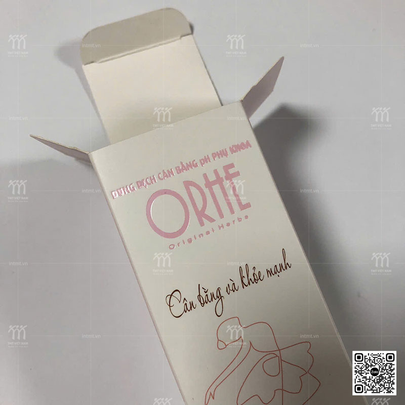 ép nhũ hộp giấy