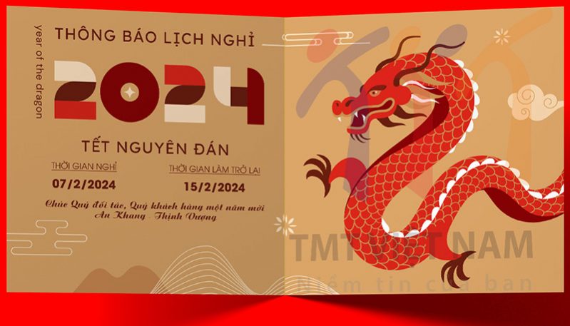 lịch nghỉ tết nguyên đán 2024