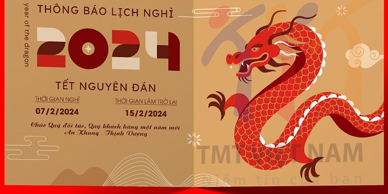 lịch nghỉ tết nguyên đán 2024