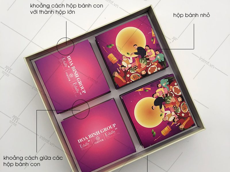 cách tính kích thước của hộp bánh trung thu