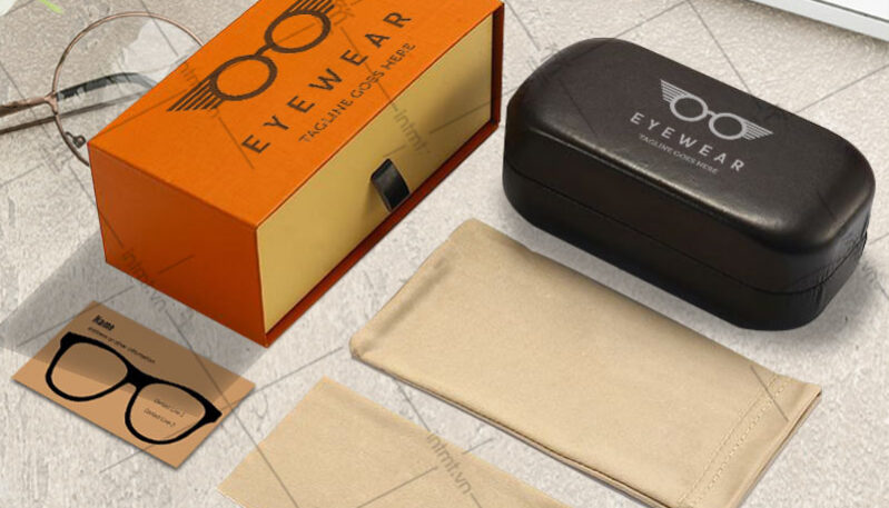 hộp giấy đựng kính mắt mẫu 10