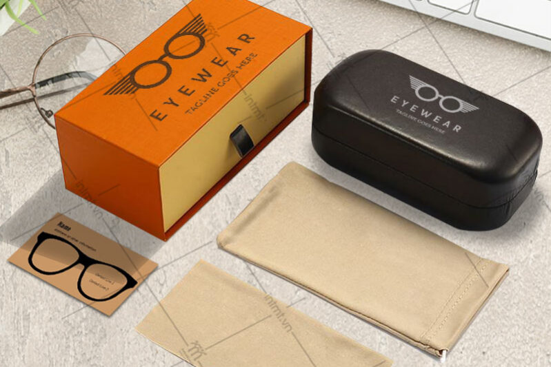 hộp giấy đựng kính mắt mẫu 10