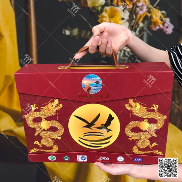 hop-cung-quai-xach-2 Mẫu hộp cứng đựng yến sào dây xách da