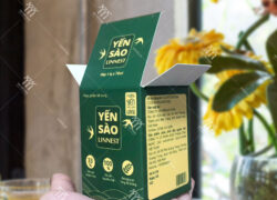 hộp giấy đựng một hũ yến HG36 ảnh 1