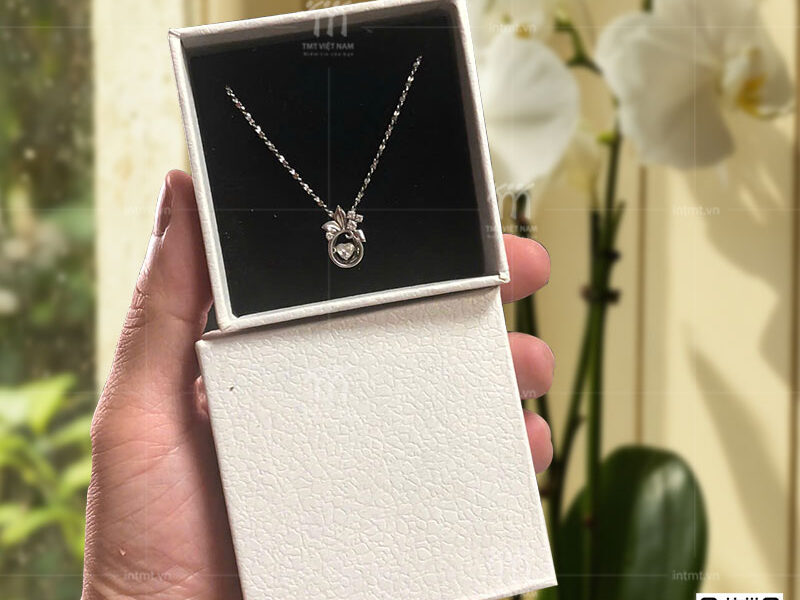 Hộp giấy đựng vòng tay in sẵn