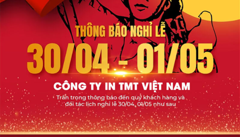 web-in-tmt-vietnam-le-3042025 thông báo lịch nghỉ lễ 30/4 - 1/5/2025