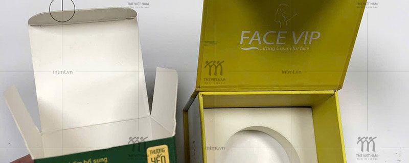 so sánh hộp giấy mềm với hộp giấy bìa cứng