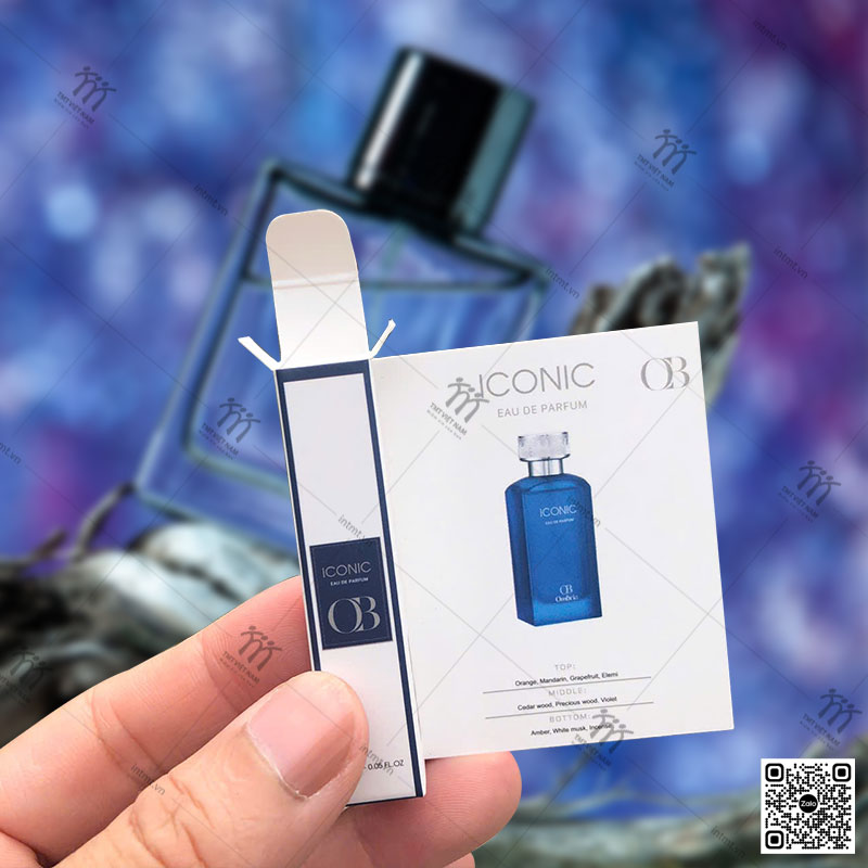 làm hộp giấy đựng nước hoa loại 2ml (loại kích thước nhỏ)