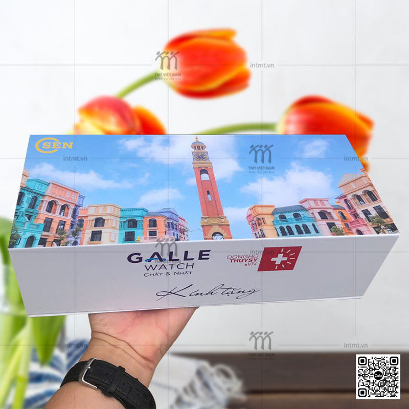 Hộp đựng quà tặng đồng hồ thương hiệu Galle Watch đẹp