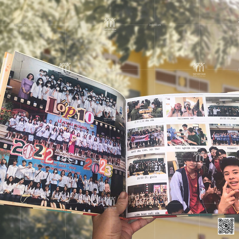 kỷ yếu cấp 3 mẫu KY12 ảnh 4