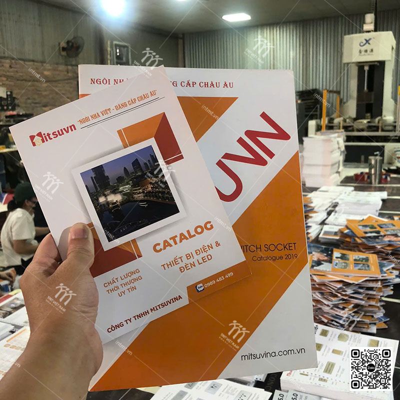 TMT Việt Nam xưởng chuyên in Catalogue