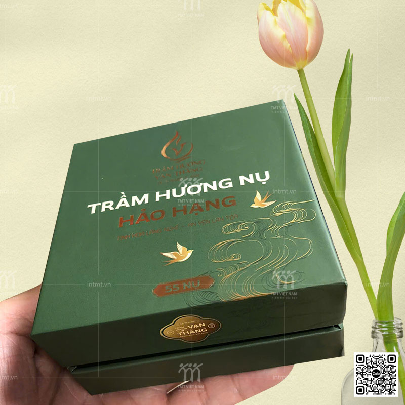 bộ bao bì túi hộp đựng nhang trầm ctl143-15