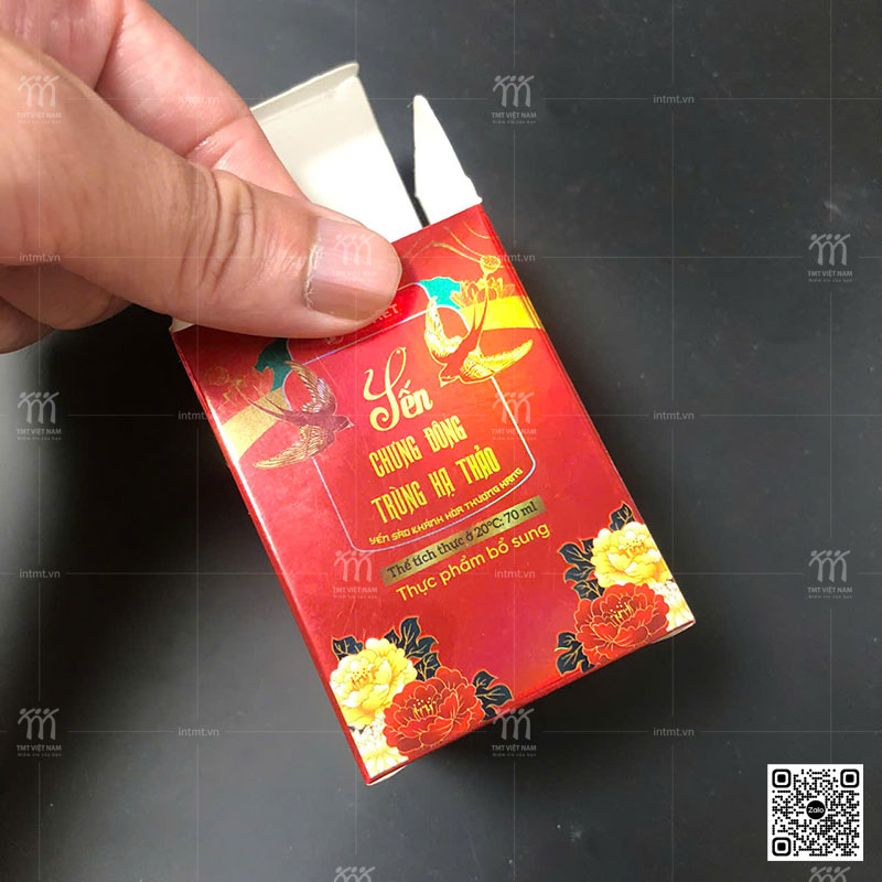 hộp giấy cán màng metalize