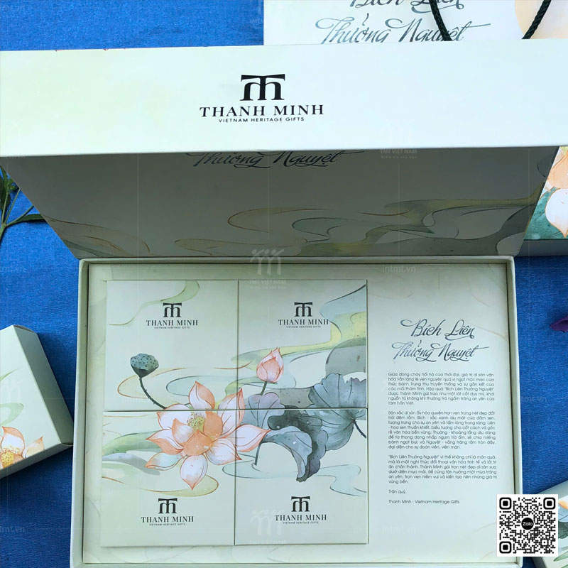 hộp đựng 4 bánh trung thu CTL155